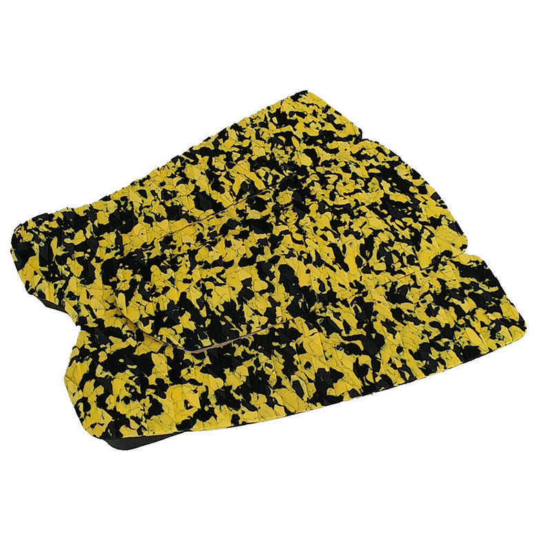 Traction Surfboard Surfing Anti-Slip Mat Yacht Deck Tail Adhesive Pad Yellow