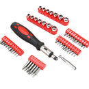 52Pcs Screwdriver Bits Sets Multifunctional Detachable Ratchet Handle Screw F8V3