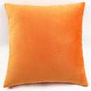 2x Solid Soft Velvet Pillow Cover Sofa Home Decor Cushion Case 45x45cm