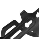 Bike Water Bottle Cage Aluminum Alloy MTB Cycling Drink Cup Holder (Black)