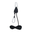4Pcs 1/8'' Adjustable Rope Ratchet Clip Hanger Awning Tent Buckle