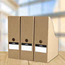 5XDocument Craft Paper Book File Holder Desk Organizer Storage Folder Box Office
