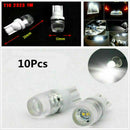 10Pcs/Lot T10 192 168 194 Wedge W5W High Power LED Light Bulbs Super White