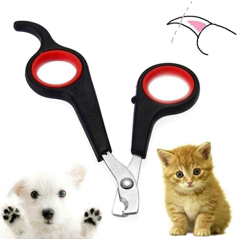 Portable Dog Pet Cat Grooming Toe Nail Clippers Paw Claw Trimmer Tools Supplies