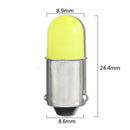 2X 1156 BA9S P21W COB 12V LED Car Backup Reverse Indicator Turn Light Lamp BuJ,a