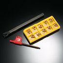 Snr0010K11 Internal Lathe Threading Boring Bar Holder+10Pcs/Box 11Ir A60 In