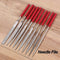 14Pcs Diamond Files Kit Guitar Nut Saddle Groove Polishing Tool Grinding St