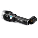L2 LED Portable Outdoor Hiking Aluminum Alloy Flashlight USB Rechargeable