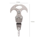 Stainless Steel Survival Folding Grappling Hook Outdoor Climbing Claw Tool