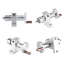 Adjustable Double Bearing Live Center Metal Revolving with 2pcs Wrenches A