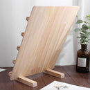 Fashion Wood Jewelry Display Necklace Charms Jewelry Display Tray Pendant E