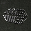 Carbon Fiber for Ford Mustang 2015-2019 Interior Seat Button Stickers Cover