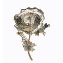 Women Chic Flower Corsage Fashion Rhinestone Party Brooch Clothing Gift