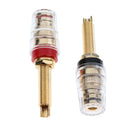 Premium 1 Pair 4mm Banana Plug Socket Connector Binding Post For Amp Speaker