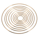 10pcs Metal Dream Catcher Dreamcatcher Rings Hoops Set Macrame Craft Hoop DIY