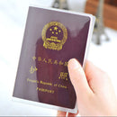 Clear Transparent Passport Cover Holder Organizer ID Card Travel Protector  OZ