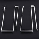 2pcs Paper Towel Holder Dispenser Under Cabinet Paper Roll Holder Rack with