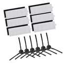 18pcs/set Vacuum Parts - Side Brush/Hepa/Sponge Filter for ILIFE A4 A4s A6