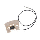 Wood 4/4 Violin Bridge Internally Mounted Piezo Pickup