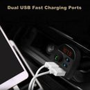 Bluetooth In-Car Wireless Car FM Transmitter MP3 Radio Adapter 2 USB Charger