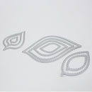 9pcs Leaves Scarpbook Accessory Metal Cutting Die Stencils Craft DIY Tool