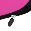 Lot 6 Portable Zipper Neoprene Pickleball Paddle Cover Case Protector Sleeve