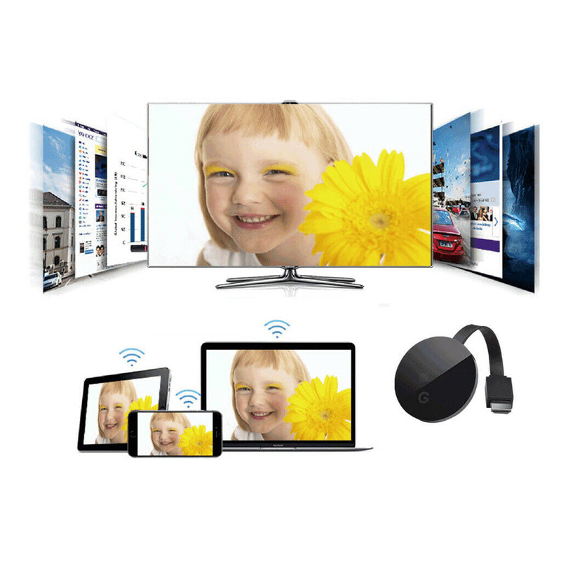G7S TV Stick 2.4G WiFi Display Dongle 4K Ultra HD Wireless HDMI Adapter Receiver