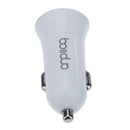 5V 1A Universal Smart IC USB Car Charger with LED Indicator Ring for Phone