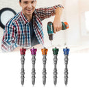 5pcs Double Head Magnetic Circular Cross Position Drill Screwdriver Bits