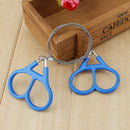 Portable Outdoor Emergency Survival Gear Plastic Steel Wire Saw Ring Scroll
