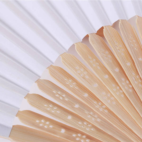 30 PCS folding Paper hand fan custom halloween ladies baby shower wedding f K7M5