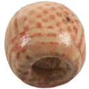 100 Mixed Drum Wood Beads Fit Charm Bracelets 11x12mm G8R3