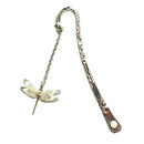 1XLuminous Night Dragonfly Bookmark Label Read Maker Feather Book Stationery ME