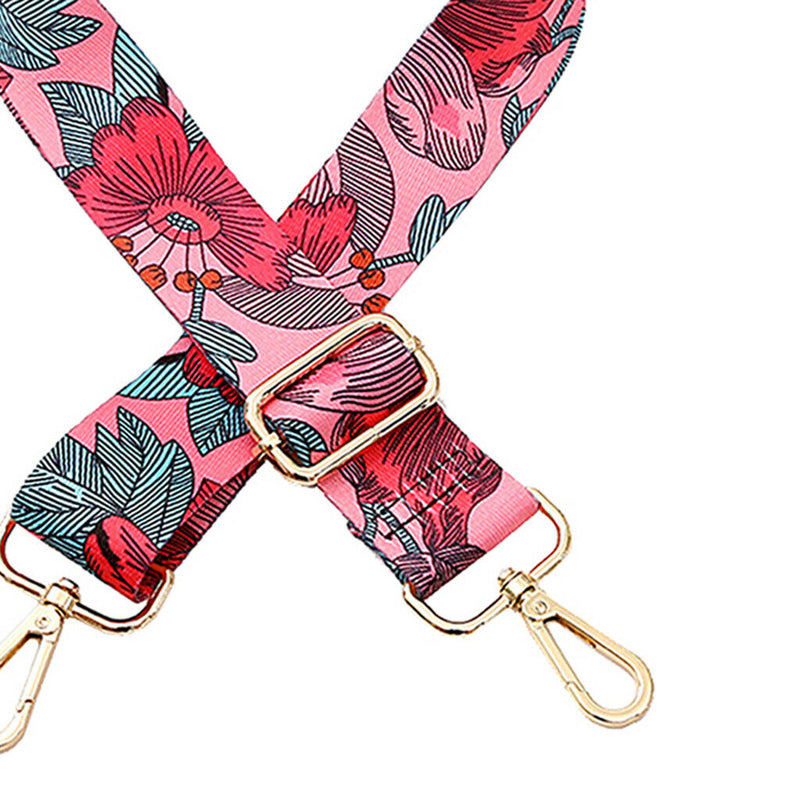Adjustable Crossbody Bag Strap Replacement Shoulder Handbag Belt Red