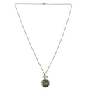 Key rabbit small hollow pocket watch sweater chain necklace  fashi