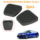 2X Brake Clutch Pedal Pad Rubber Cover For Car Civic Accord CR-V Prelude Ac BX