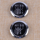 6 Speed Gear Shift Knob Badge Cap Cover Fit For Vauxhall/Opel Astra H Corsa D