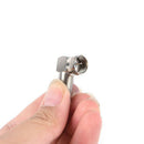 5x Right Angle 90 Degree Coaxial Connector F Male To F Female Adapter RG6JR
