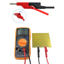 Stackable Banana Plug to Copper Alligator Clip Multimeter Test Leads Probe WiFT