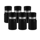 6pcs Replacement Plastic Vacuum Cleaner Hose Adaptor Converter 32mm Black