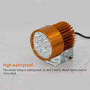 4Led Headlight Dc 12V-85V Round Lights Motorcycle Locomotive Spotlight Assi H5A9