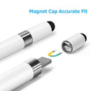 Magnetic Tip Silicone Stylus Pen Cap Cover for Pencil iPad Notebook Laptop