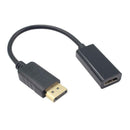 1080P DP Display Port Male to HDMI Female Converter Adapter Cable Cord Wire