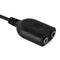 2 Meters Earphones Cable Extension Double Orifice K Walkie Talkie