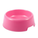 Plastic Pet Dog Cat Water Food Drink Bowl Dish Feeder, 4-Inch, random color M5P1