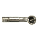 2x CAR TORBIKE TYRE VALVE EXTENSN ADAPTOR 90 DEGREE ANGLE SILVE  OA
