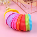 24 x Muffin Mold Muffin Mold Baking Molds Silicone Cup Cake S_