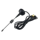 1 Pack Ham Radio Cable 5dbi 433MHz Antenna SMA Male Jack 9.84ft  Black