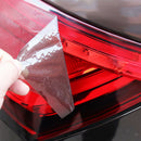 Light Black Car Headlight Tinting Film Taillight Light Wrap 30 x100cm PVC Glossy