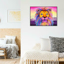 5D DIY Full Drill Diamond Painting Cross Stitch Embroidery Mosaic (Lion)